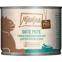 MjAMjAM 24x200g hyvää kalkkunaa puhdasta kissanruokaa märkä