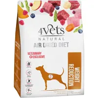4vets 1kg Natural Canine Painonpudotuksen kuivamuonaa koirille