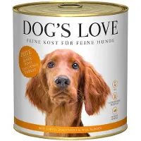 Dog´s Love 6x 800g Dog's Love Adult kalkkuna märkäruokaa koirille