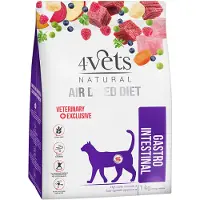 4vets 2x 1kg Natural Feline Gastro Intestinal kissanruoka