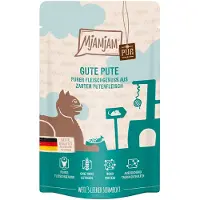 MjAMjAM 24x125g Quetschie puhdasta lihaa nautinto hyvä kalkkuna puhdas kissanruoka märkää