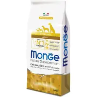 Monge Dry Dog Natural Superpremium Spec. Line All Breeds Adult kuivaruoka koirille kanan kanssa, 12 kg