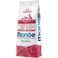 Monge Dry Dog Natural Superpremium Spec. Line All Breeds Adult kuivaruoka koirille naudanlihalla, 12 kg
