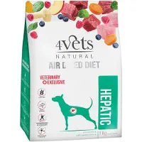 4vets 1kg Natural Canine Hepatic koiran kuivaruoka