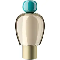 Lodes - Easy Peasy ToGo Pöytävalaisin Lagoon Turquoise/Honey/Gold