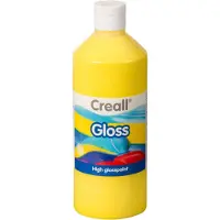 Creall Gloss Gloss Paint Yellow 500ml