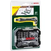 Bosch Kärki ja hylsysarja 2607017393; 27 kpl.