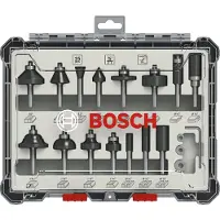 Bosch Jyrsinteräsarja HM Mix 1/4", 15-os.