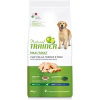 NATURAL TRAINER 12kg Trainer Natural Maxi Chicken, Rice, Aloe vera koiranruoka