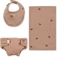 Konges Sløjd Nuken Lastenhuoneen Setti Cherry Blush Cherry Blush One Size Vaaleanpunainen One Size 3+ Years Pojat, Tytöt