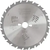 Dewalt Katkaisuterä puulle DT4301-QZ; 250x30x3,0 mm; Z24; 10°