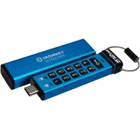 Kingston 512 GB IRONKEY KEYPAD 200C, USB-C, AES-256, FIPS 140-3 LVL 3 (PENDING) (IKKP200C/512GB)