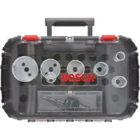 Bosch Progressor for Wood and Metal Electrician Reikäsisäsarja, 9 osaa, 22–64 mm