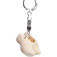 Playwood Keychain - Wooden Clogs