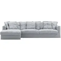Decotique Verhoilu Le Grand Air Kolmipaikkaiselle Sohvalle - Huonekalujen verhoilu Pellava Nordic Sky - 11001794