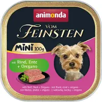 Animonda 32x100g vom Feinsten Adult Mini nauta, ankka & oregano Animonda