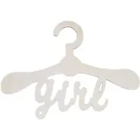 Gerkimex Multiplex Wooden Children's Clothes Hanger Girl