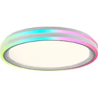 JUST LIGHT Led Spheric, himmennettävä, Valkoinen/opaali, Olohuone/ruokailutila, Metalli, Moderni