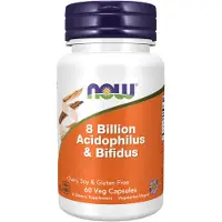 NOW,NOW Foods,NOW,NOW Foods 8 miljardia Acidophilus & Bifidus - 60 kapselia