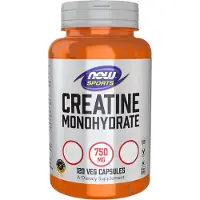 Now Kreatiinimonohydraatti 750 mg - 120 Veg-kapselia