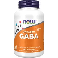 Now GABA Appelsiinin maku pureskeltava - 90 tablettia - 90 tablettia