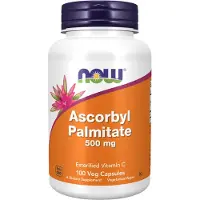 NOW,NOW Foods,NOW,NOW Foods Askorbyylipalmitaatti, 500 milligrammaa - 100 kapselia