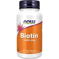 Now Biotiini 5000 mcg - 60 Veg-kapselia