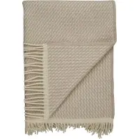 Røros Tweed Mello Huopa 150x210 Cm Warm Grey - Huovat & Peitteet Norjalainen Lampaanvilla Lämpimänharmaa - 5754