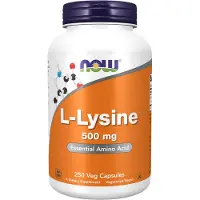 Now L-lysiini, 500 mg - 250 kapselia