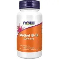 NOW,NOW Foods,NOW,NOW Foods Metyylikobalamiini, 1000 mcg - 100 purutablettia