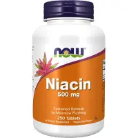 Now Niacin Tr 500 Mg 250 kpl