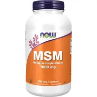 Now MSM 1000 mg - 240 Veg-kapselia