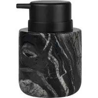 Mette Ditmer Marble saippuapumppu 12,5 cm Musta-harmaa