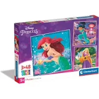 Disney Princess Clementoni Disney Prinsessat Palapelit 3x48