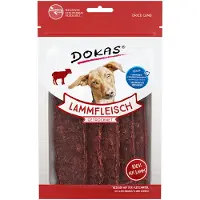 Dokas 4x70g kuivattu lampaanliha koiran herkku