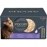Encore 24x70g Finest Selection liemessä kissan märkäruoka