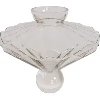 Stori Ballerina Vaasi 23 Cm - Maljakot Käsinpuhallettu Lasi Kirkas - 0010105