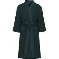 Rento Kylpytakki, musta/tummanvihreä, L/XL,