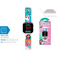 Kids Licensing Gabby's Dollhouse LED Cat Digital Watch. Gabby's Dollhouse GD00019