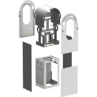 Schneider ELECTRIC EVLINK METALLISARJA PRO AC KOTELO 2 LAITETTA (EVA1RFKS2)