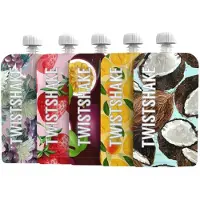 Twistshake Sosepussit 220ml 5-pack