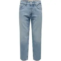 Only & Sons Onsedge Straight Lb 6986 Tai Dnm Noos - Blue - 38 x 32