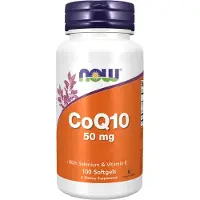Now , CoQ10 With Selenium & Vitamin E, 100 Softgels