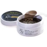 Farm Stay Black Pearl &amp; Gold Hydrogel Eye Patch 60pcs