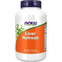 NOW,NOW Foods,NOW,NOW Foods Leverin virkistys - 180 kasviskapselia