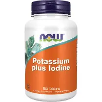 Now Kalium plus jodi - 180 tablettia