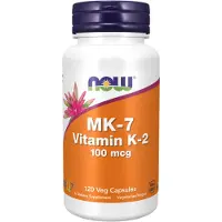 NOW,NOW Foods,NOW,NOW Foods MK-7-vitamiini K2, 100 mcg - 120 kapselia