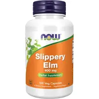 NOW,NOW Foods,NOW,NOW Foods Liukeneva Elm, 400 mg - 100 kasviperäistä kapselia