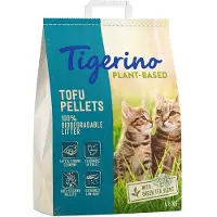 Tigerino 4,6kg Plant-Based tofu vihreän teen tuoksu kissanhiekka