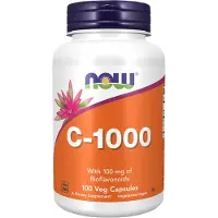 NOW,NOW Foods,NOW,NOW Foods C-vitamiini 1000 mg ja 100 mg bioflavonoideja - 100 kapselia